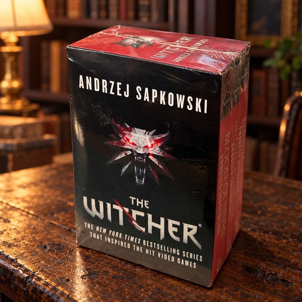 The Witcher Books 1-3 Box Set Andrzej Sapkowski Orbit Paperback Shrink Wrapped